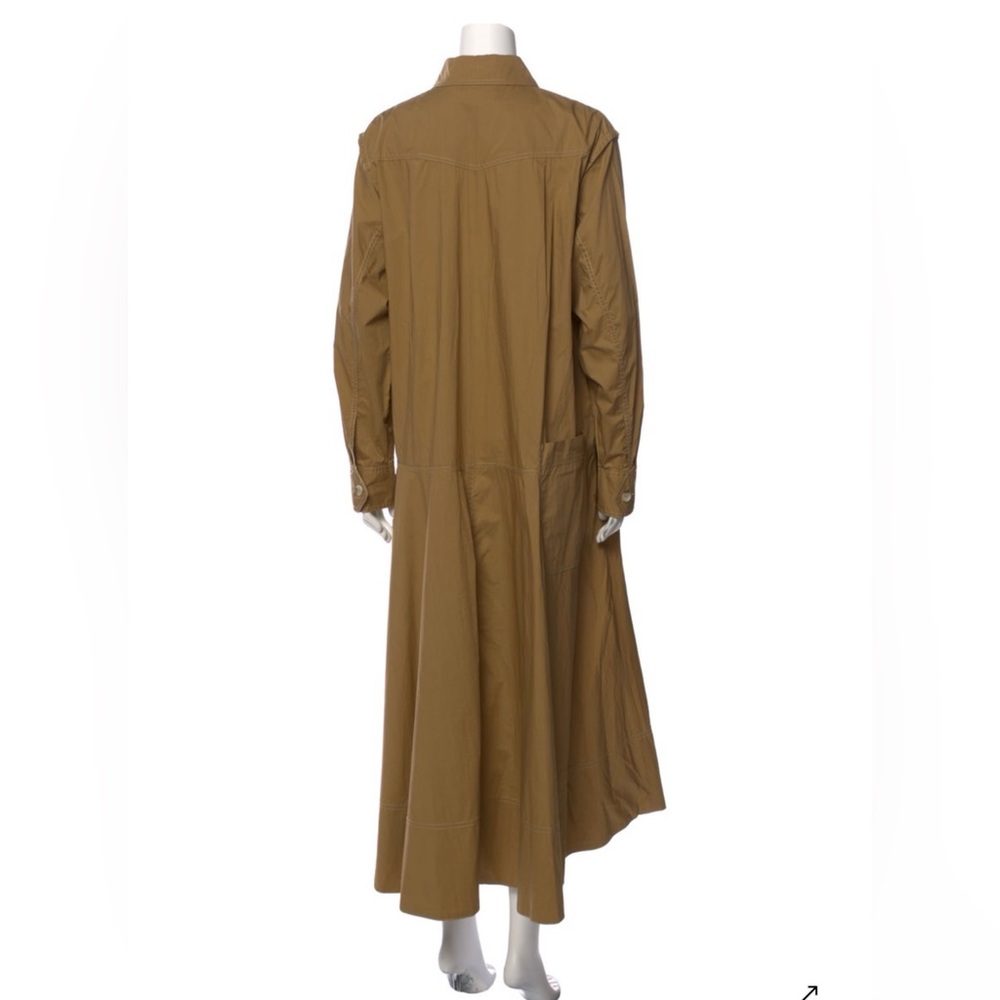 Lee Mathews Tan Long Sleeve Dress - Picture 3 of 8